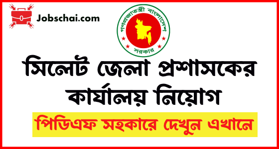 Sylhet DC Office Job Circular