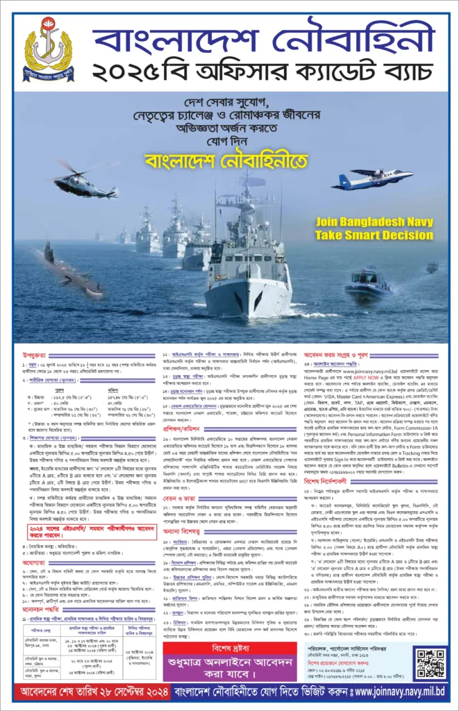 Navy Job Circular 2024